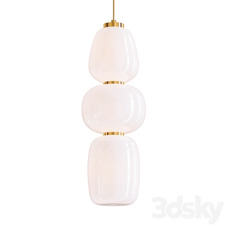 Lampion Triple Stacked Pendant